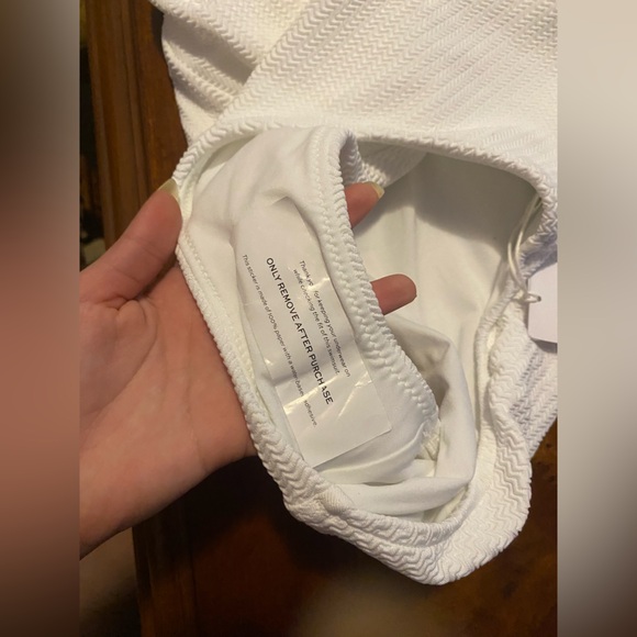 NWT- Seafolly “SeaDive”White Swimsuit - Picture 8 of 11